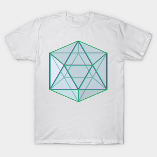 Glass Geodesic Structure T-Shirt